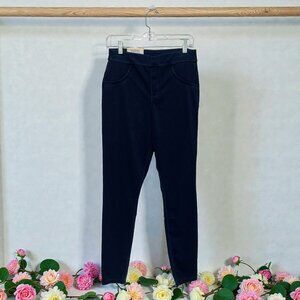 NWT Hue Stretch Denim Leggings Medium Soft‎ Girl Lounge Casual Capsule Wardrobe